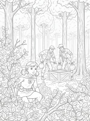 Vintage Storybook - B&W