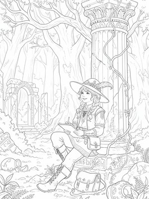 Fairy Tale Classic - B&W