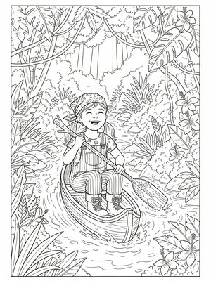 Classic Coloring Book - B&W