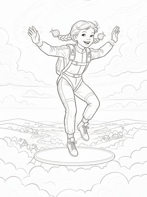 Vintage Storybook - B&W