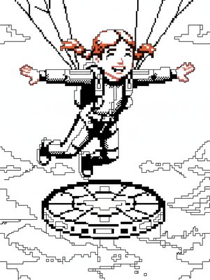 Pixel Art - B&W