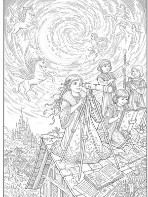 Fairy Tale Classic - B&W