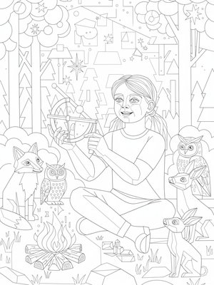 Cubist Painting - B&W