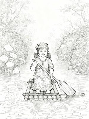 Impressionist Painting - B&W