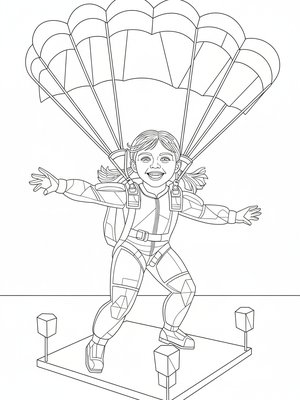 Cubist Painting - B&W