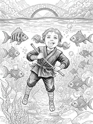 Victorian Illustration - B&W