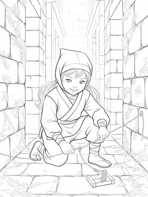 Vintage Storybook - B&W