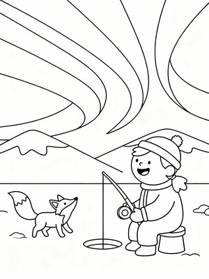 Preschool Simple - B&W