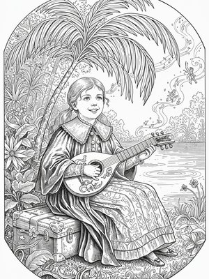 Victorian Illustration - B&W