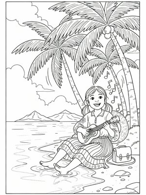 Classic Coloring Book - B&W
