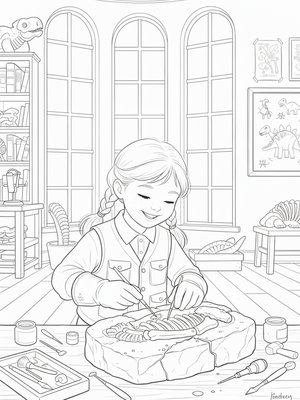 Vintage Storybook - B&W