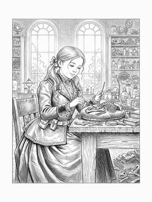 Victorian Illustration - B&W