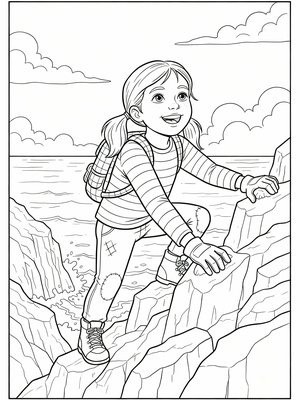 Classic Coloring Book - B&W