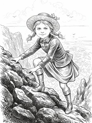 Victorian Illustration - B&W