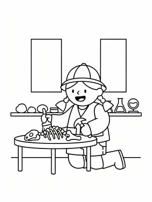 Preschool Simple - B&W