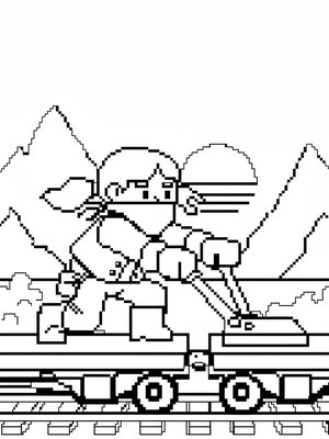 Pixel Art - B&W