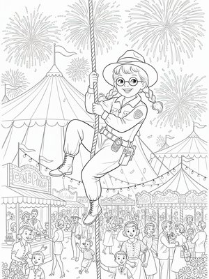 Vintage Storybook - B&W