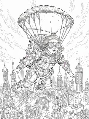 Victorian Illustration - B&W