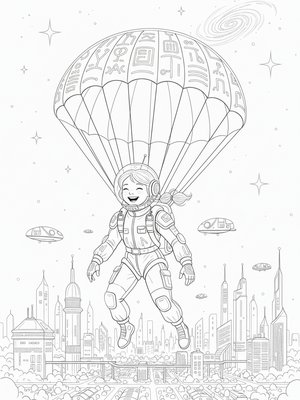 Vintage Storybook - B&W