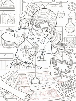 Vintage Storybook - B&W