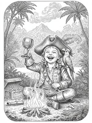 Victorian Illustration - B&W