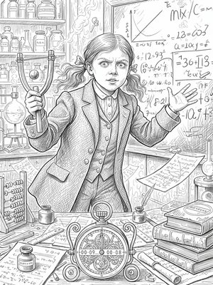 Victorian Illustration - B&W