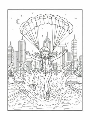 Classic Coloring Book - B&W