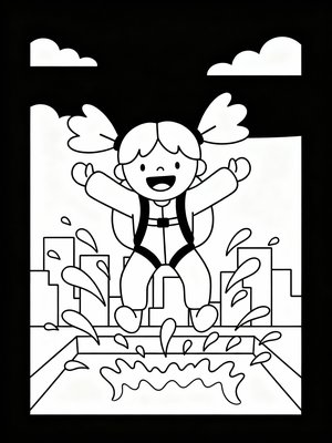 Preschool Simple - B&W