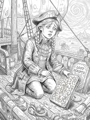 Victorian Illustration - B&W