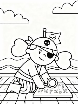 Preschool Simple - B&W