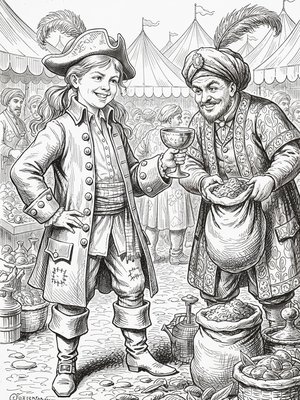 Victorian Illustration - B&W