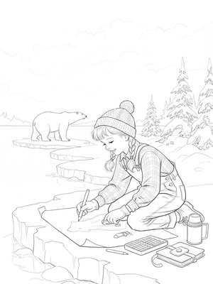 Vintage Storybook - B&W