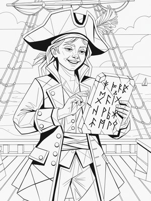 Cubist Painting - B&W