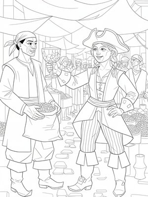 Cubist Painting - B&W