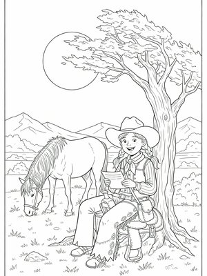 Classic Coloring Book - B&W