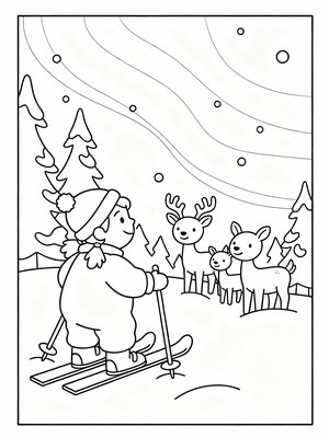 Preschool Simple - B&W