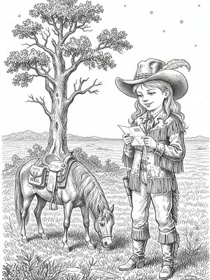 Victorian Illustration - B&W