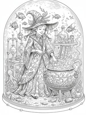 Victorian Illustration - B&W