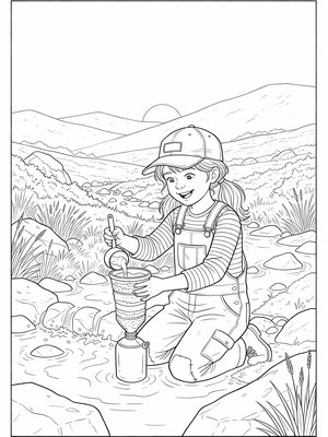 Classic Coloring Book - B&W