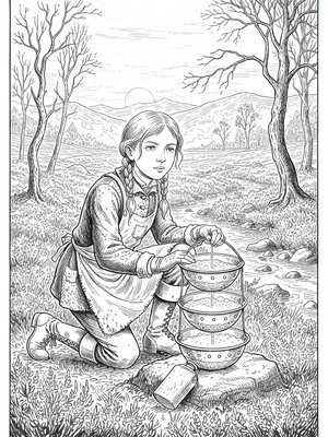 Victorian Illustration - B&W