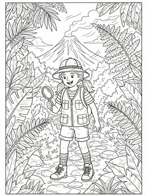 Classic Coloring Book - B&W