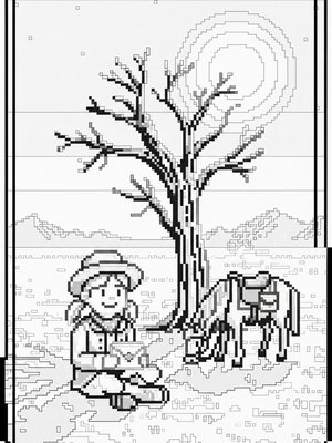 Pixel Art - B&W