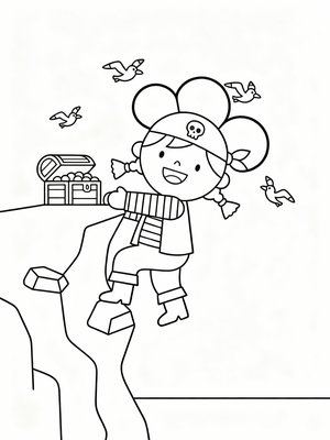 Preschool Simple - B&W