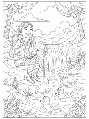 Classic Coloring Book - B&W