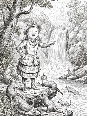 Victorian Illustration - B&W