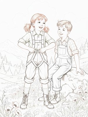 Vintage Storybook - B&W