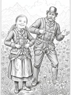 Victorian Illustration - B&W