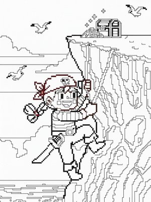 Pixel Art - B&W