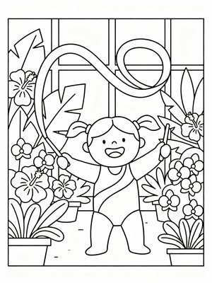 Preschool Simple - B&W