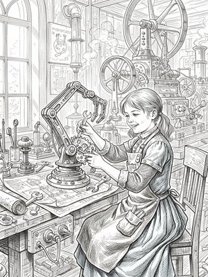 Victorian Illustration - B&W